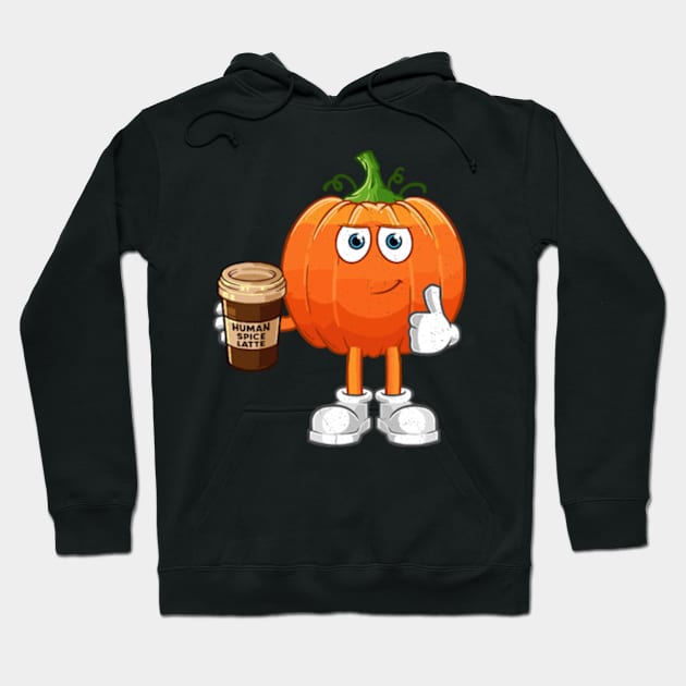 Human Spice Latte Hoodie by Three Meat Curry